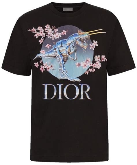 dior metal dinosaur|Dior sorayama tyrannosaurus shirt.